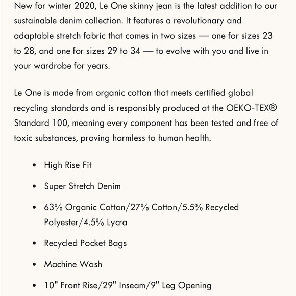 FRAME LE ONE SKINNY SIZE 2 GRAY HIGH WAISTED SKINNY JEANS 24.5” INSEAM STRETCHY - Picture 5 of 5